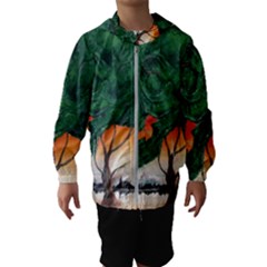 Skull Hedge Hooded Wind Breaker (kids)