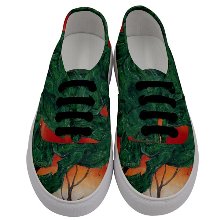 Skull Hedge Men s Classic Low Top Sneakers