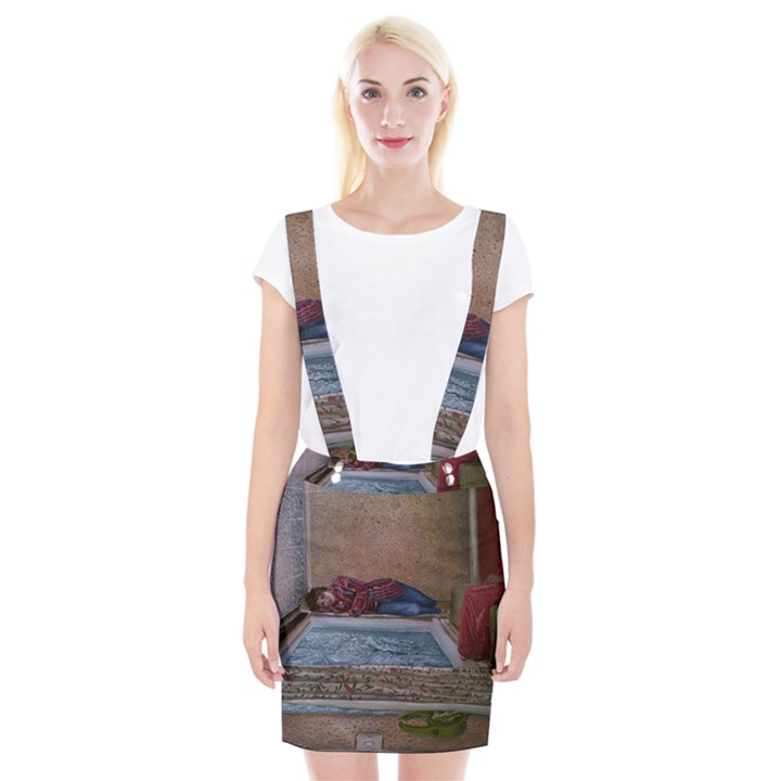 90 degrees Braces Suspender Skirt