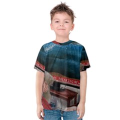 Breaking News Kids  Cotton Tee