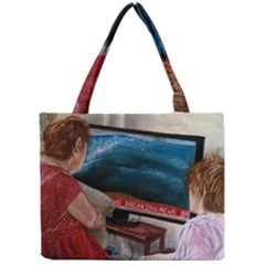 Breaking News Mini Tote Bag by redmaidenart