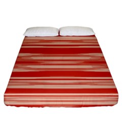 Abstract Linear Minimal Pattern Fitted Sheet (california King Size) by dflcprints