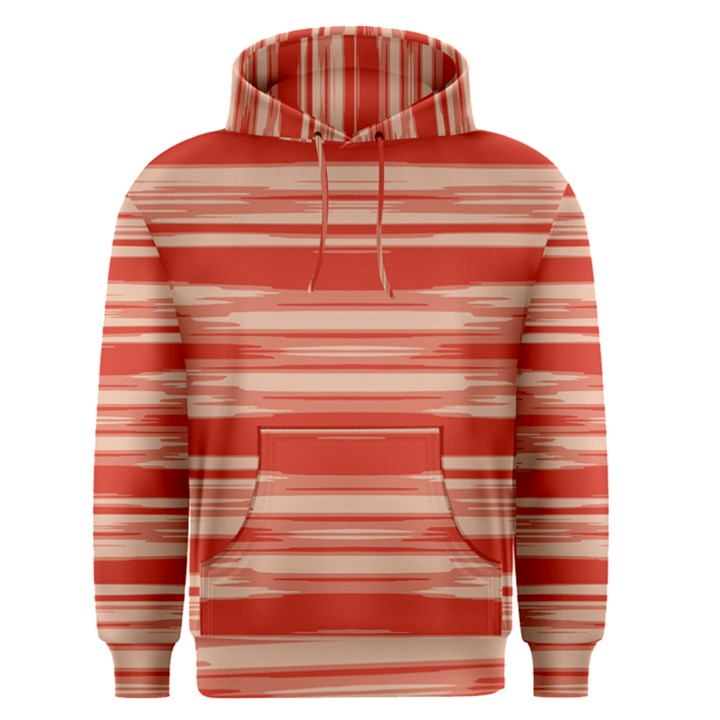 Abstract Linear Minimal Pattern Men s Pullover Hoodie