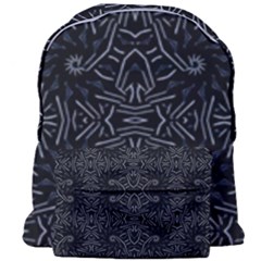 Dark Ethnic Sharp Pattern Giant Full Print Backpack by dflcprints