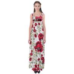 Poppy Empire Waist Maxi Dress