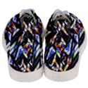 Multicolor Geometric Abstract Pattern Men s Mid-Top Canvas Sneakers View4