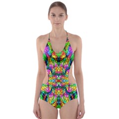 Pattern-854 Cut-out One Piece Swimsuit by ArtworkByPatrick