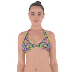 Pattern-854 Halter Neck Bikini Top by ArtworkByPatrick