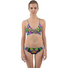 Pattern-854 Wrap Around Bikini Set by ArtworkByPatrick