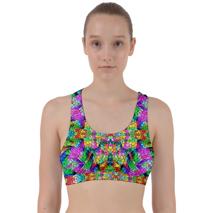 Pattern-854 Back Weave Sports Bra