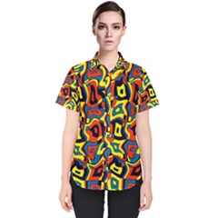 Pattern-3 Women s Short Sleeve Shirt