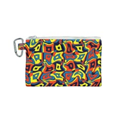 Pattern-3 Canvas Cosmetic Bag (small)