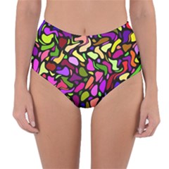 P 853 Reversible High-waist Bikini Bottoms by ArtworkByPatrick