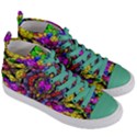 Pattern-807 Women s Mid-Top Canvas Sneakers View3