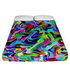 Artwork By Patrick-pattern-9 Fitted Sheet (queen Size) by ArtworkByPatrick