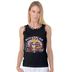 Route 66 Women s Basketball Tank Top by ArtworkByPatrick