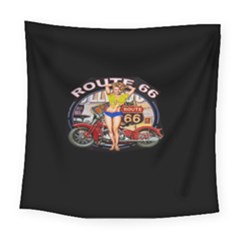 Route 66 Square Tapestry (large) by ArtworkByPatrick