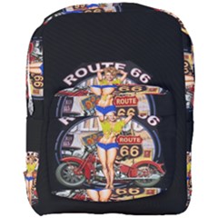 Route 66 Full Print Backpack by ArtworkByPatrick