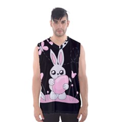 Easter Bunny  Men s Basketball Tank Top by Valentinaart