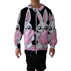 Easter Bunny  Hooded Wind Breaker (kids) by Valentinaart