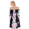 Easter bunny  Off Shoulder Skater Dress View2