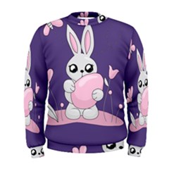 Easter Bunny  Men s Sweatshirt by Valentinaart