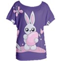 Easter bunny  Women s Oversized Tee View1