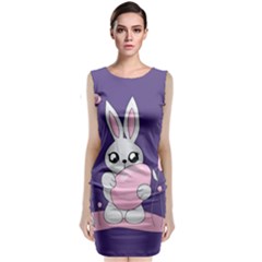 Easter Bunny  Classic Sleeveless Midi Dress by Valentinaart