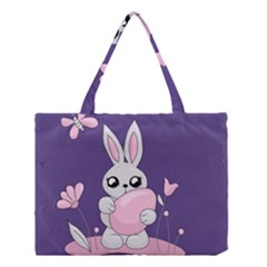 Easter Bunny  Medium Tote Bag by Valentinaart