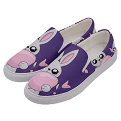 Easter Bunny  Men s Canvas Slip Ons by Valentinaart