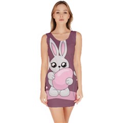 Easter Bunny  Bodycon Dress by Valentinaart