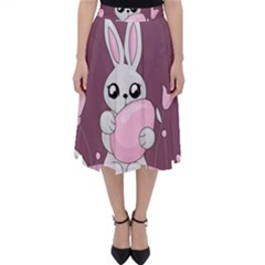 Easter Bunny  Folding Skater Skirt