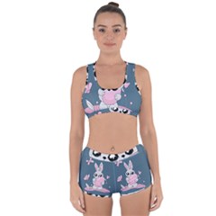 Easter Bunny  Racerback Boyleg Bikini Set