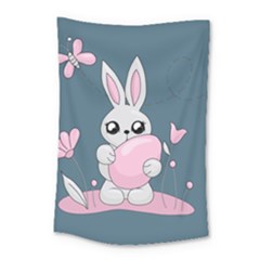 Easter Bunny  Small Tapestry by Valentinaart