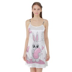 Easter bunny  Satin Night Slip