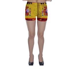 Football World Cup Skinny Shorts by Valentinaart