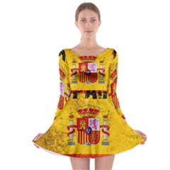 Football World Cup Long Sleeve Skater Dress by Valentinaart