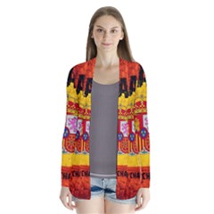 Football World Cup Drape Collar Cardigan by Valentinaart