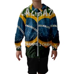 Football World Cup Hooded Wind Breaker (kids) by Valentinaart