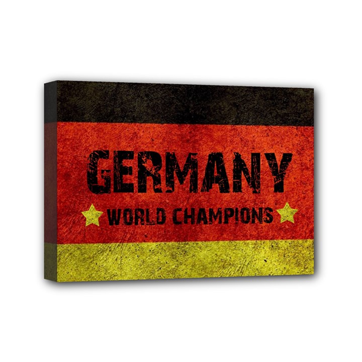 Football World Cup Mini Canvas 7  x 5 