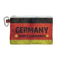 Football World Cup Canvas Cosmetic Bag (medium)