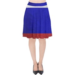 Football World Cup Velvet High Waist Skirt by Valentinaart