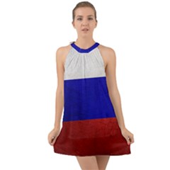 Football World Cup Halter Tie Back Chiffon Dress by Valentinaart