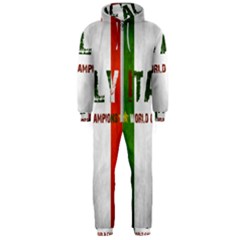 Football World Cup Hooded Jumpsuit (men)  by Valentinaart