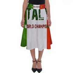 Football World Cup Perfect Length Midi Skirt by Valentinaart