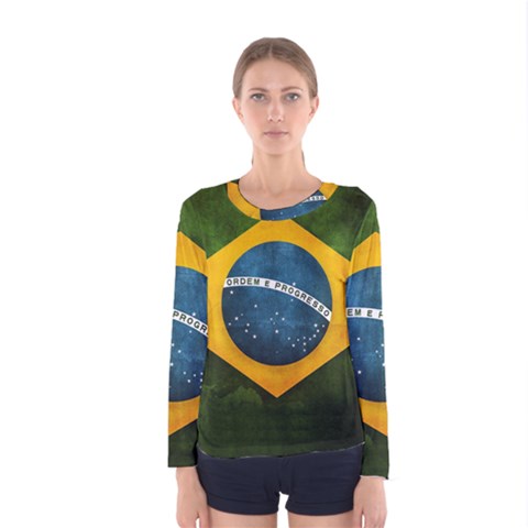 Football World Cup Women s Long Sleeve Tee by Valentinaart