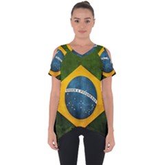 Football World Cup Cut Out Side Drop Tee by Valentinaart