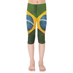 Football World Cup Kids  Capri Leggings  by Valentinaart