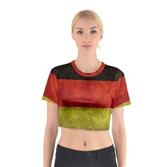 Football World Cup Cotton Crop Top by Valentinaart