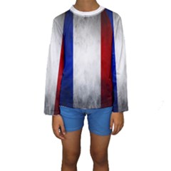 Football World Cup Kids  Long Sleeve Swimwear by Valentinaart